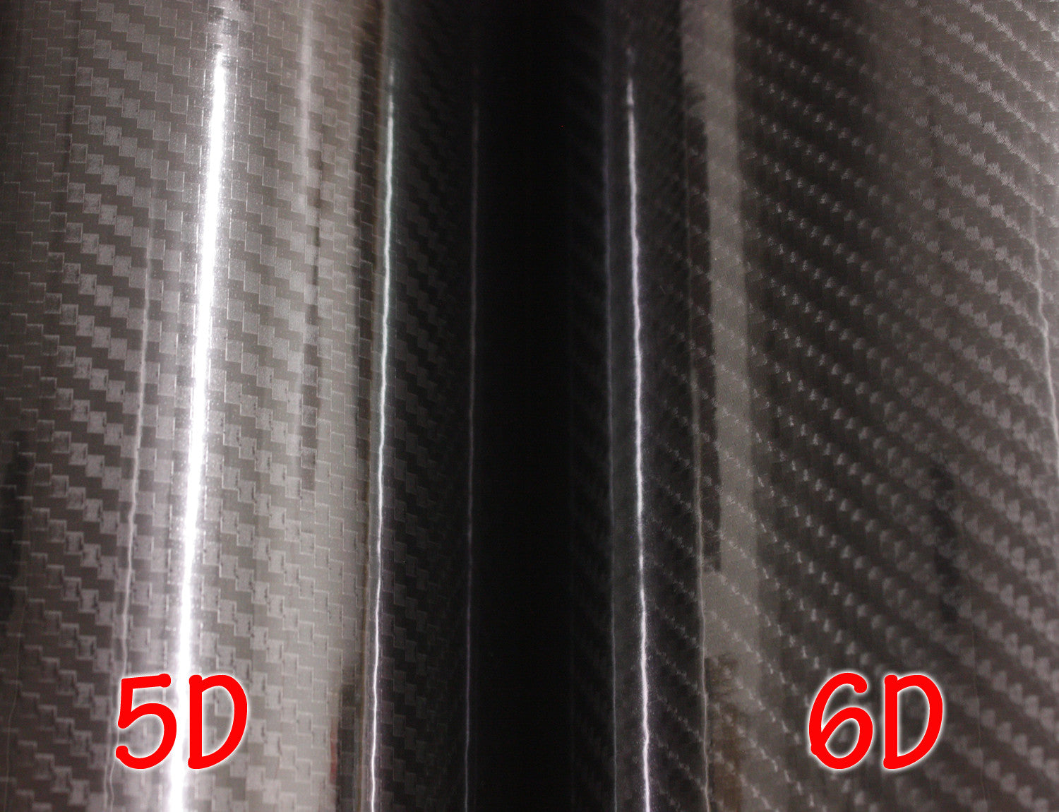 Econ Wrap Film Series - 6D Carbon Fiber Black (Large Pattern) - Hachi Auto