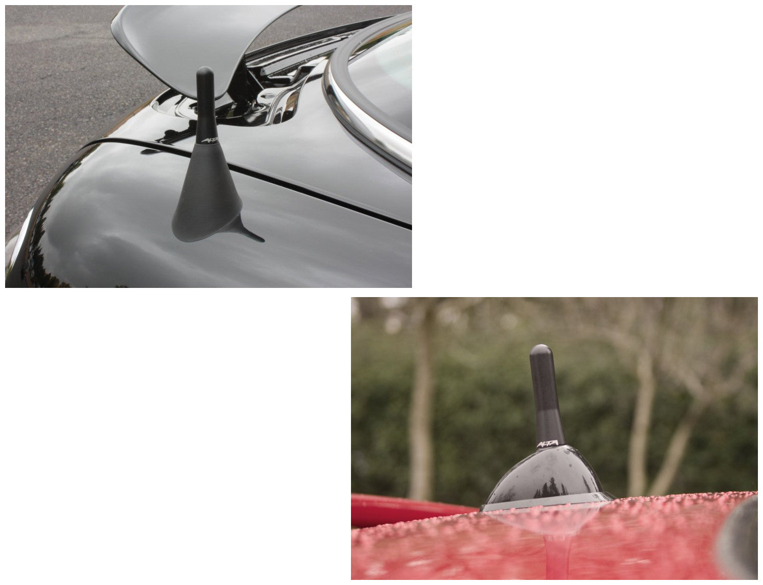 Alta Billet Aluminum Shorty Antenna 2" - Mini Cooper R53 w/o Nav 2002-2006, R58 w/o Nav 2012+/ Scion tC, xA/ Volkswagens 1985-2009 - Hachi Auto