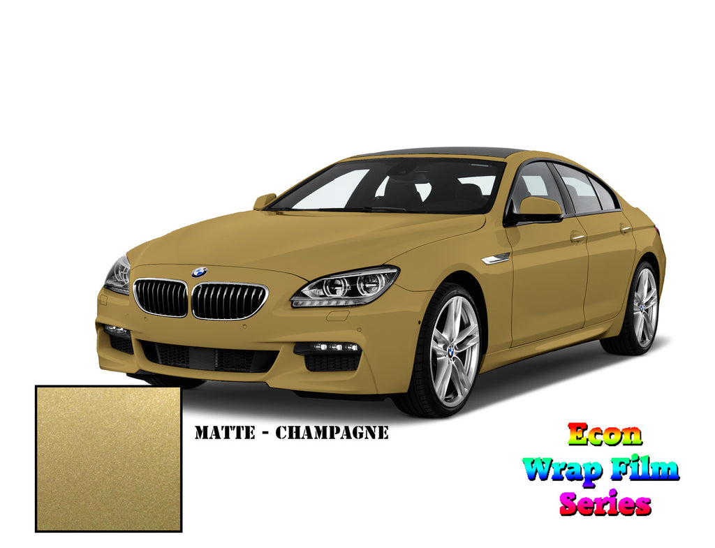 Econ Wrap Film Series - Matte Champagne - Hachi Auto