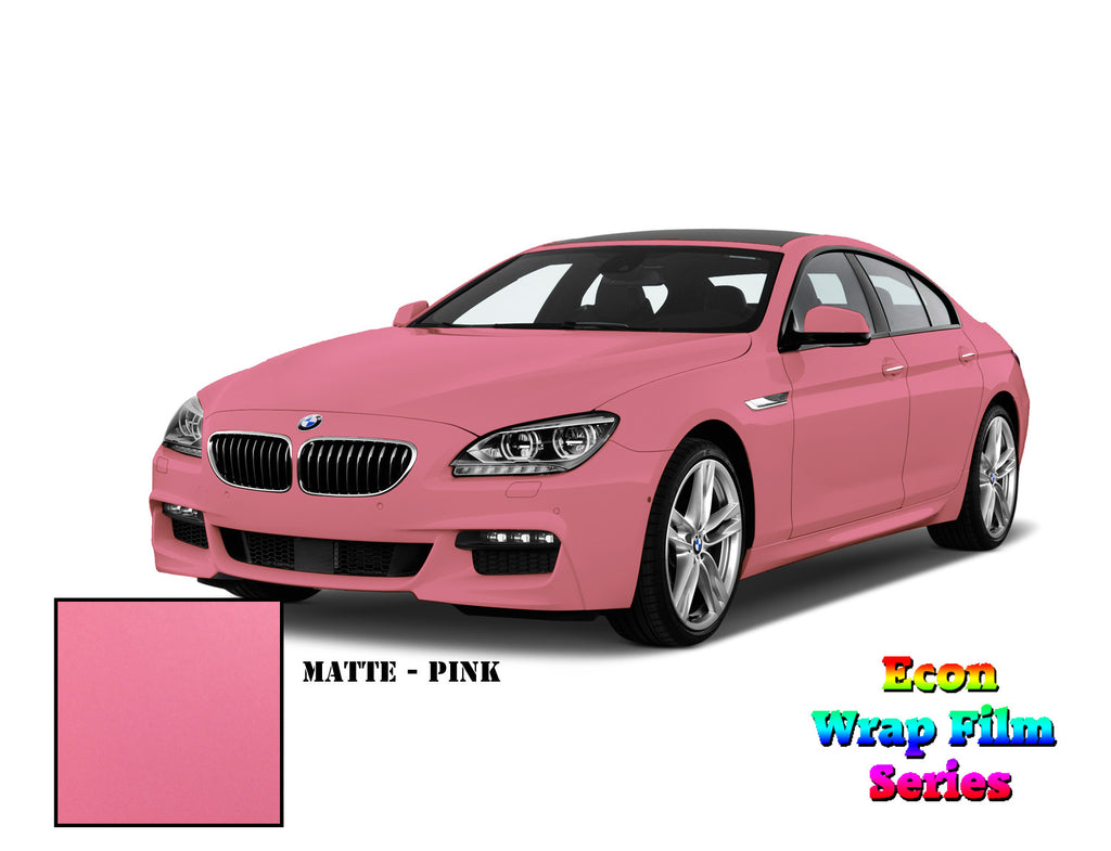 Econ Wrap Film Series - Matte Pink - Hachi Auto