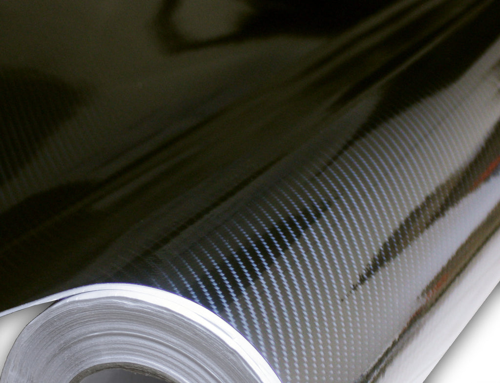 Econ Wrap Film Series - 6D Carbon Fiber Black (Large Pattern) - Hachi Auto