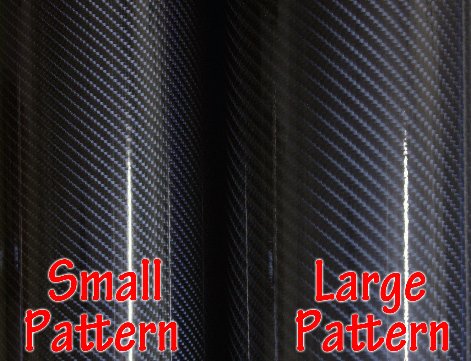 Econ Wrap Film Series - 6D Carbon Fiber Black (Large Pattern) - Hachi Auto