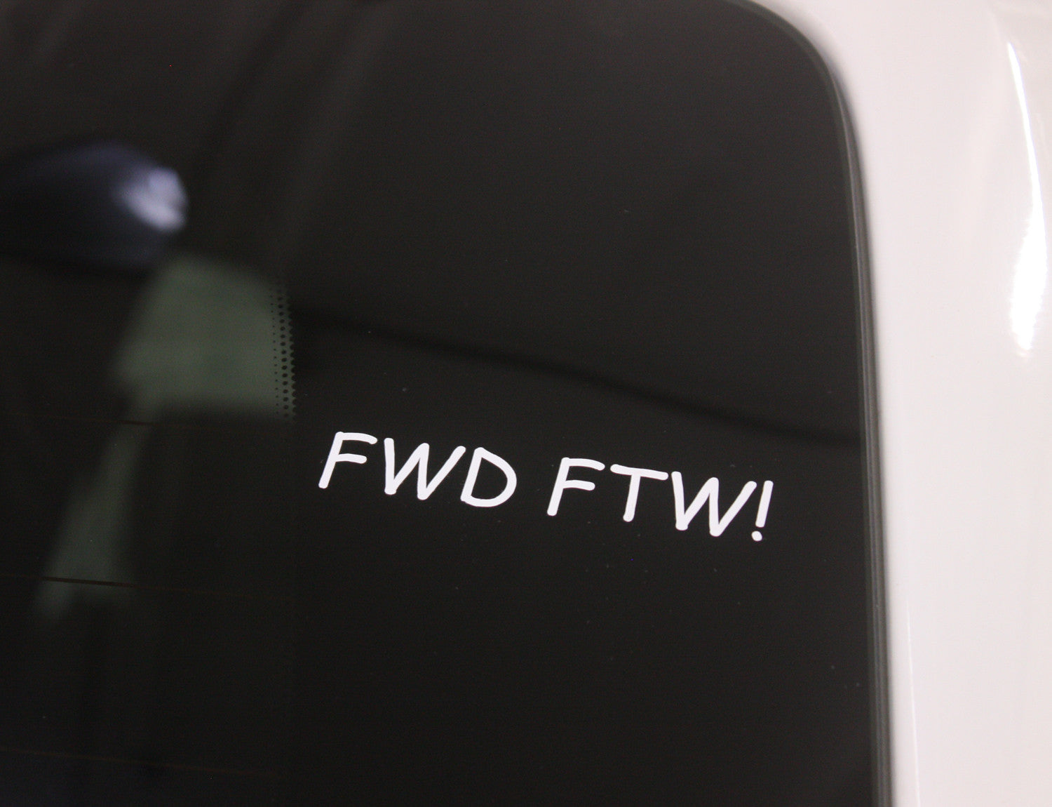 Car Decal / Sticker - FWD FTW! - Hachi Auto