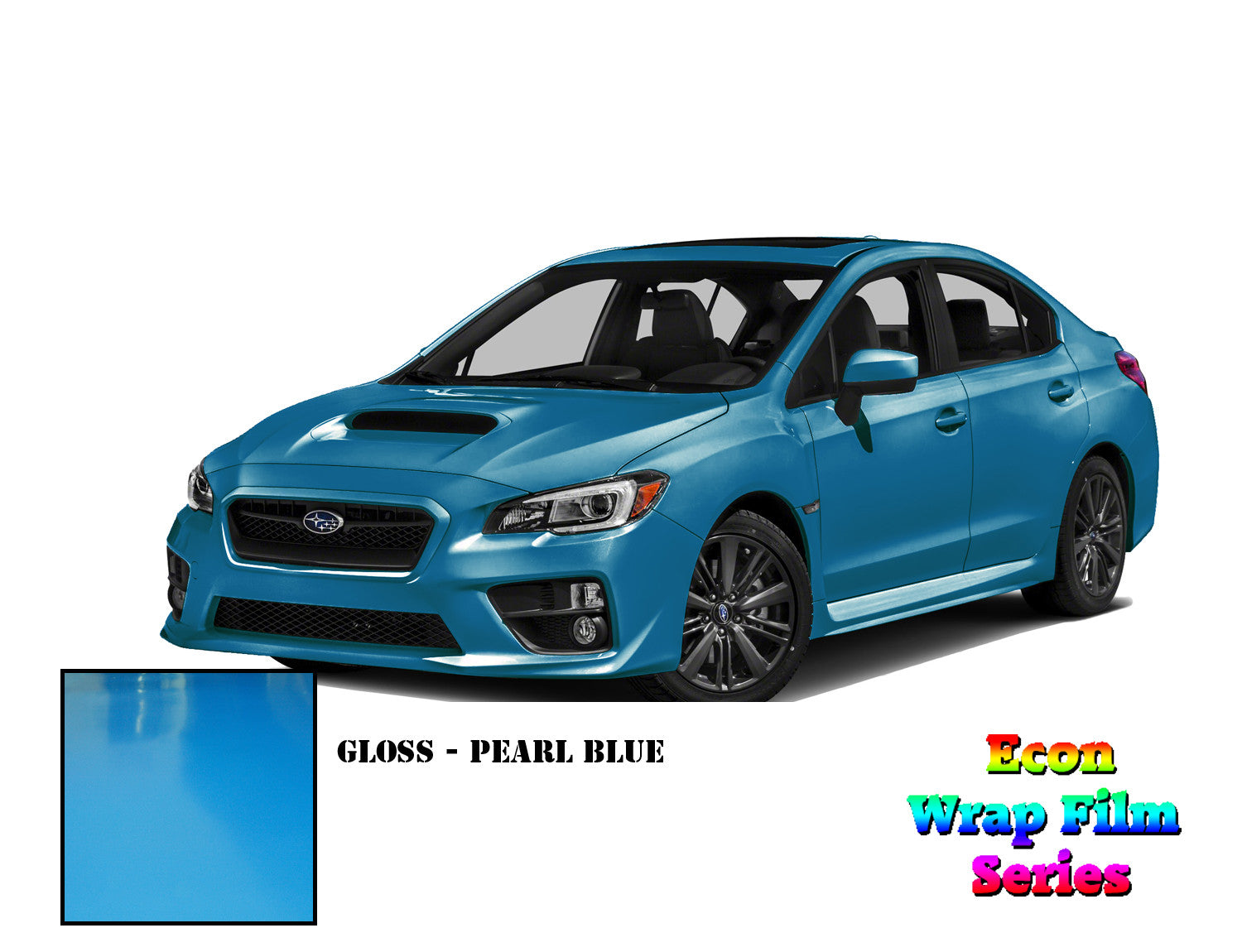 Econ Wrap Film Series - Gloss Pearl Blue - Hachi Auto