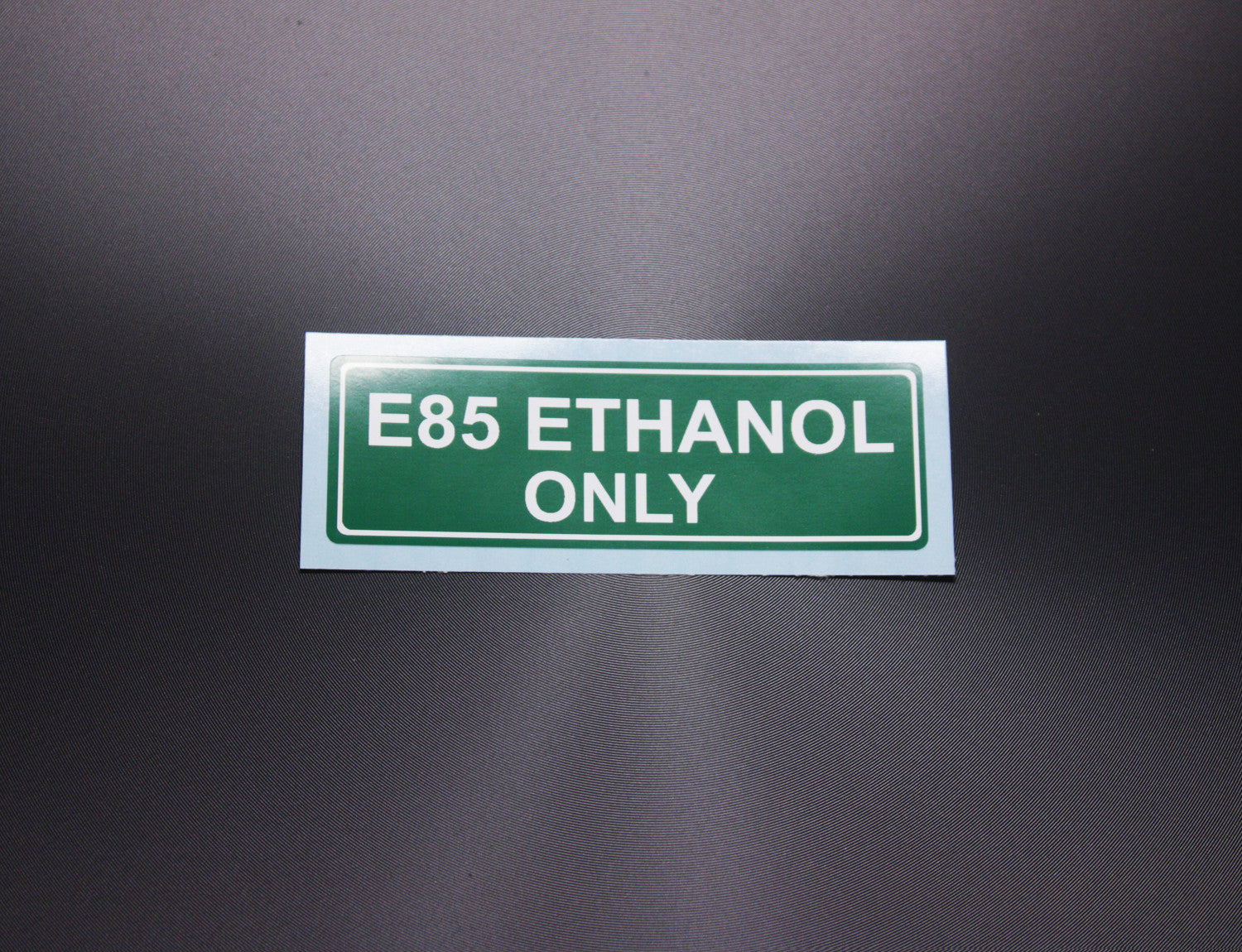 Car Decal / Sticker - E85 Ethanol Flex Fuel Only Warning Sticker - Hachi Auto