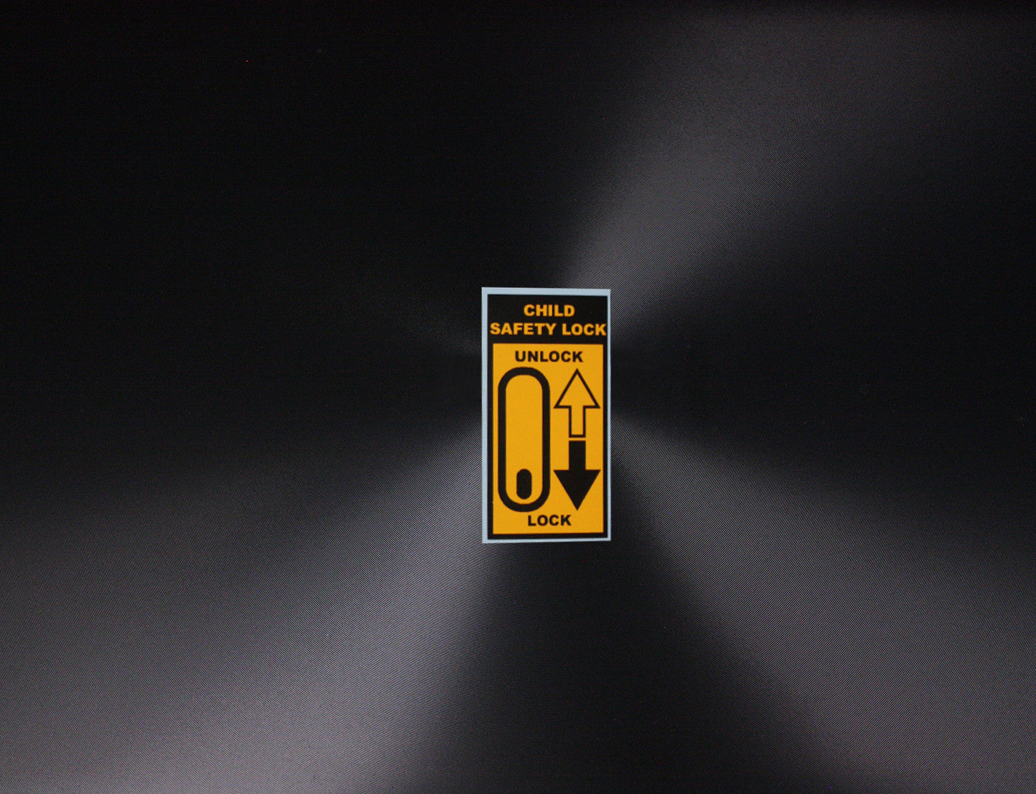 Car Decal / Sticker - Child Safety Lock Sticker (2 Pcs) – Hachi Auto