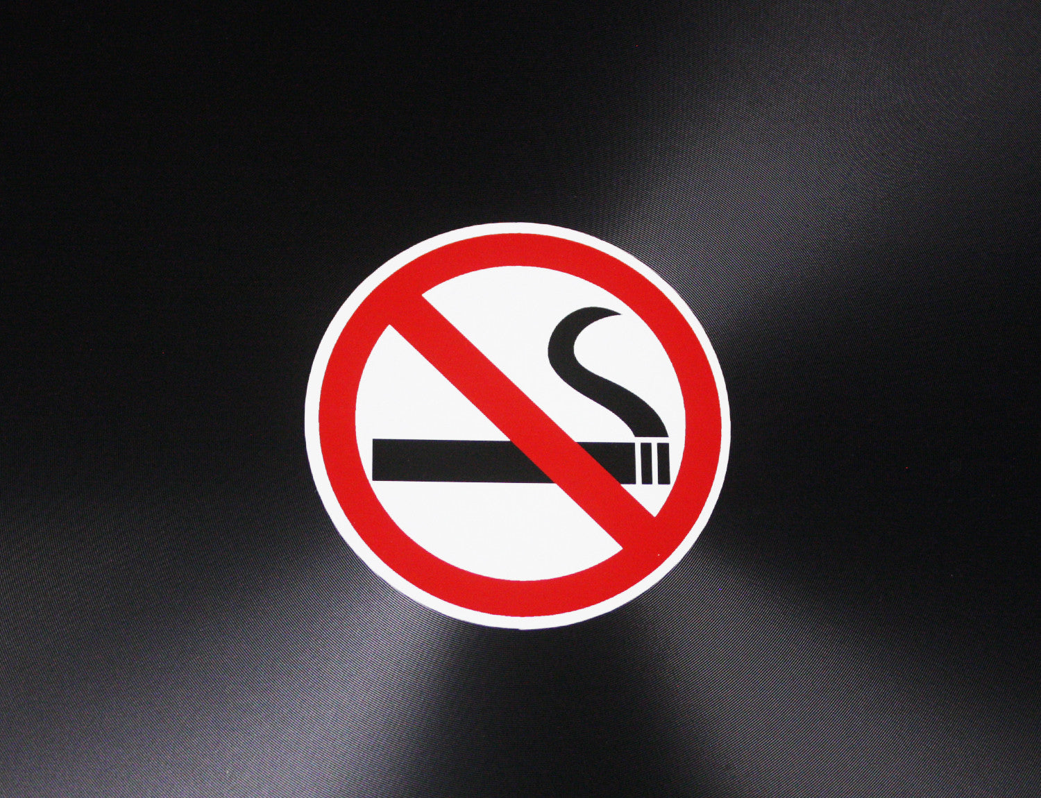 Car Decal / Sticker - No Smoking Sticker - Hachi Auto