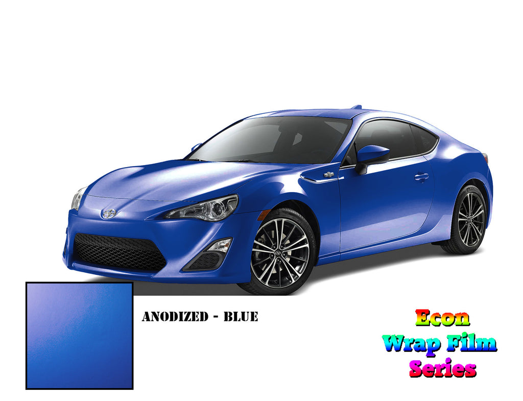 Econ Wrap Film Series - Anodized Blue - Hachi Auto