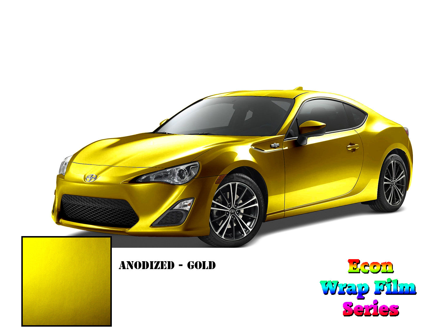 Econ Wrap Film Series - Anodized Gold - Hachi Auto