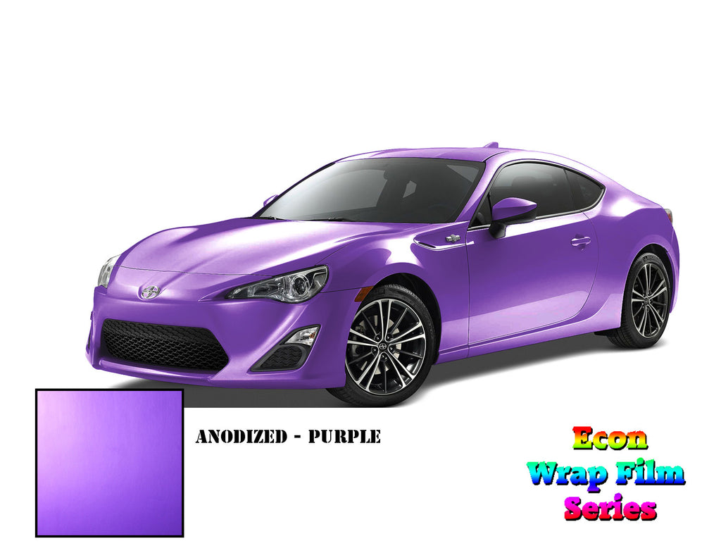 Econ Wrap Film Series - Anodized Purple - Hachi Auto