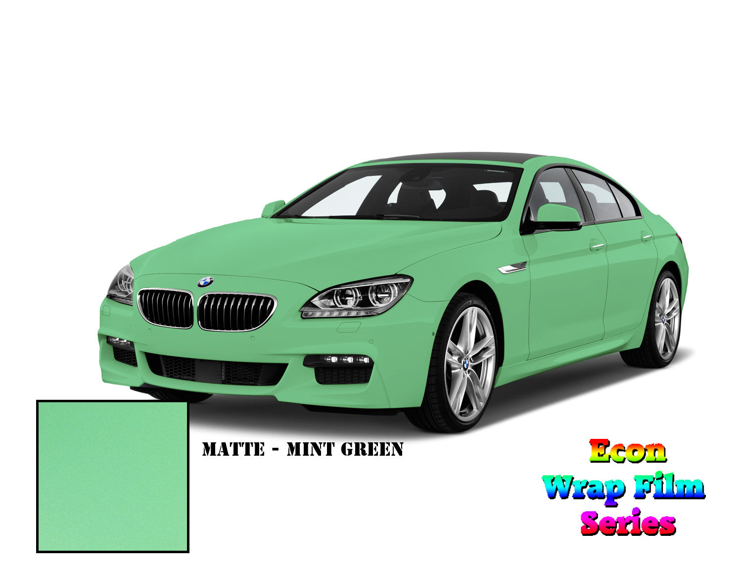 Econ Wrap Film Series - Matte Mint Green - Hachi Auto
